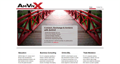 Desktop Screenshot of amvnx.com